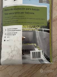Telo oscurante per balcone
