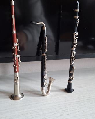 strumenti musicali in miniatura 