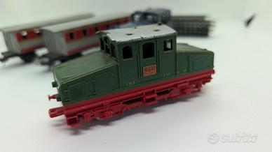 Set LIMA locomotive funzionanti carrozze e binari