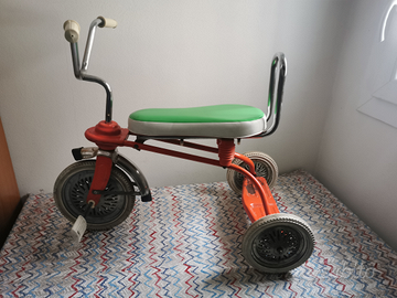 Triciclo Rolly Toys vintage antico d'epoca anni 70