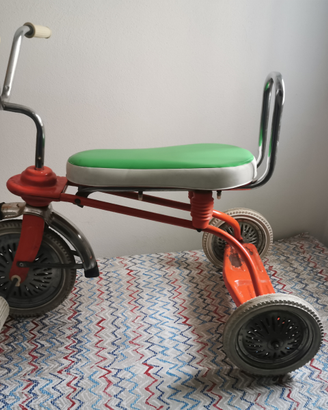 Triciclo Rolly Toys vintage antico d'epoca anni 70