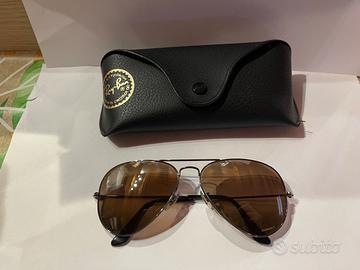 Occhiali da sole Ray-Ban Aviator Chromance Polariz