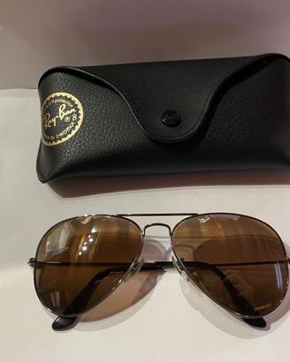 Occhiali da sole Ray-Ban Aviator Chromance Polariz