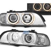 FARI BMW E39 95-03 OCCHI ANGELI CROMATI