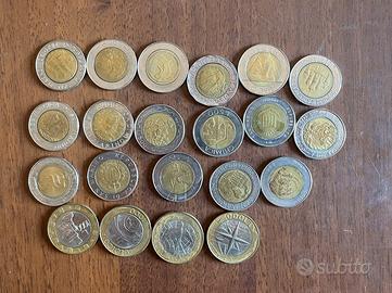 Lotto 21 monete san marino vintage