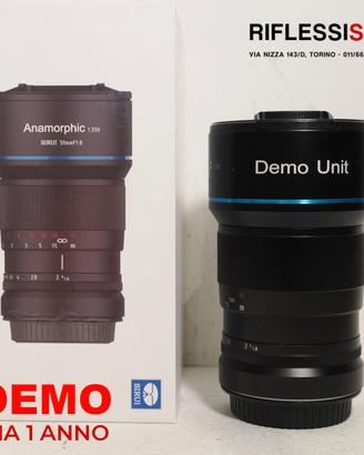 EX DEMO SIRUI 50MM F/1.8 ANAMORPHIC SONY E-MOUNT