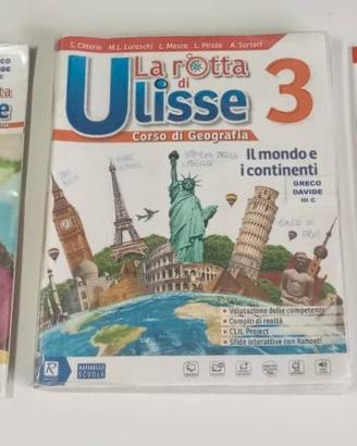 libri di geografia - terza media