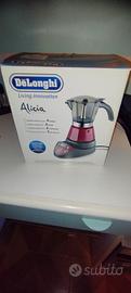 Alicia DeLonghi Moka elettrica con timer 4 tazze 