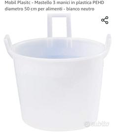 Mastello in plastica 