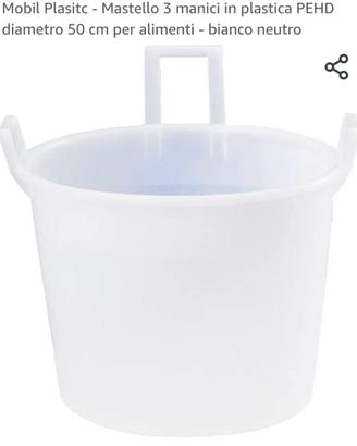 Mastello in plastica 