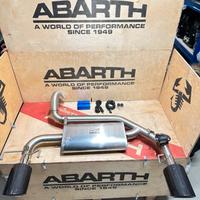 Scarico completo con valvola wireless 500 abarth