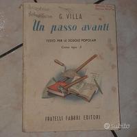 Un passo avanti  - libro scuole popolari vintage 