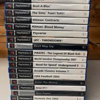 Giochi vari ps2 pc. Originali