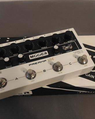 pedale Mooer Preamp Live