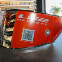 Visiera LS2 Chrome NUOVA!!