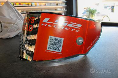 Visiera LS2 Chrome NUOVA!!