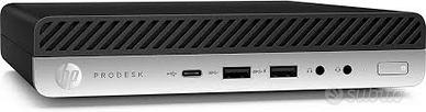 HP prodesk 600 g4 mini i5 8600T 16GB ram 512 SSD