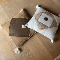 Coppia cuscini boho chic