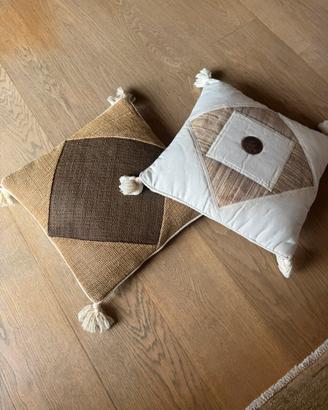 Coppia cuscini boho chic