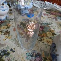 portafiori in cristallo