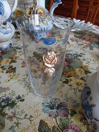 portafiori in cristallo