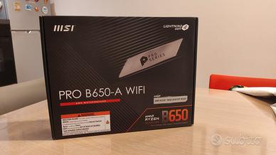 MSI PRO B650-A WIFI nuova, garanzia Amazon e MSI