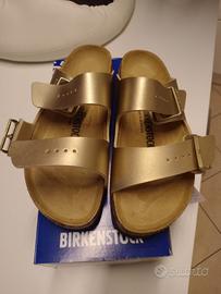 Birkenstock arizona gold taglia 39