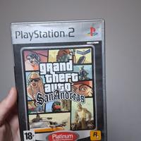 GTA San Andreas PS2-Versione Platinum-Disco perfe 