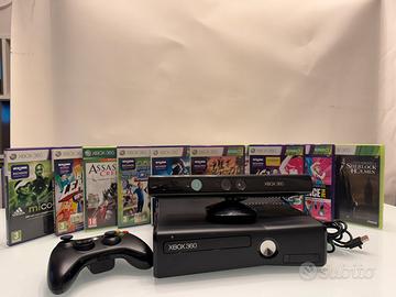 Xbox360 4Gb +kinect + 10 giochi