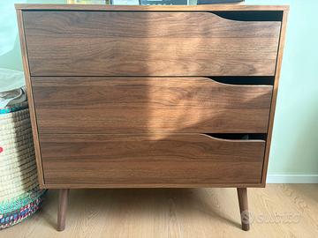 Cassettiera in legno