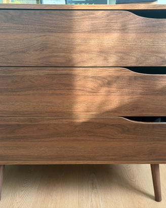 Cassettiera in legno