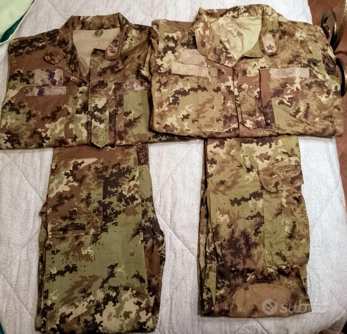 2 MIMETICHE VEGETATE MILITARE TG.50 Abbigliamento e Accessori In vendita a Palermo