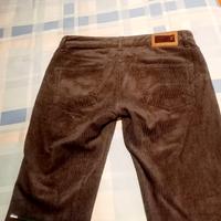 pantaloni in velluto a coste