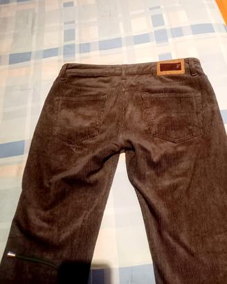 pantaloni in velluto a coste