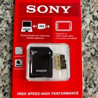 Schedina micro SD Sony 1024 GB nuova