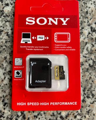 Schedina micro SD Sony 1024 GB nuova