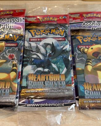 Bustine Pokemon HeartGold & SoulSilver