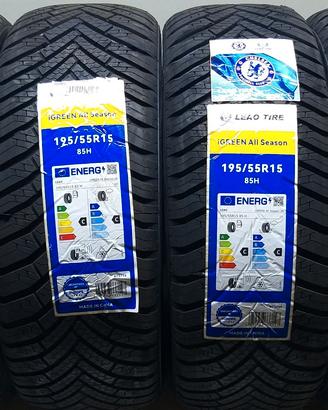 4 GOMME NUOVE 195 55 15 LEAO