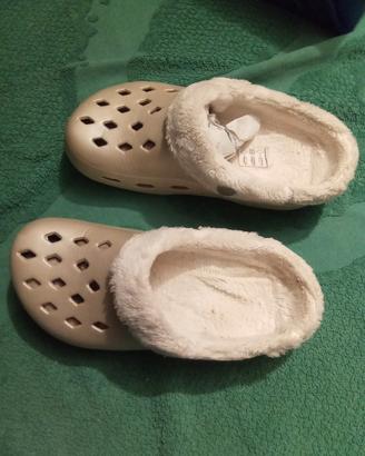 CLOGS INVERNALI CON  INTERNO IMBOTTITO