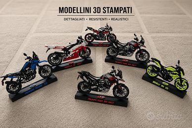 Modellini moto stilizzate - Stampate in 3D