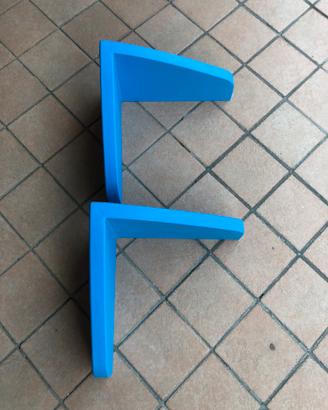 Mensole in plastica a L