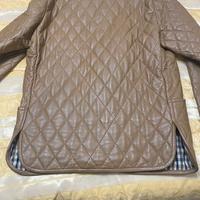 Trapuntino coprigiacca in pelle Aquascutum