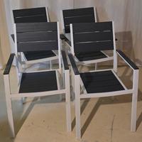 Poltrona giardino 4 pz