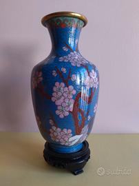 Vaso e contenitore Cloisonné cinese