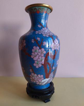 Vaso e contenitore Cloisonné cinese
