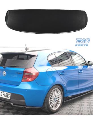 SPOILER ALETTONE BMW E87 LOOK AERO NERO LUCIDO