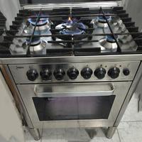 cucina Zoppas acciaio inox pari al NUOVO 