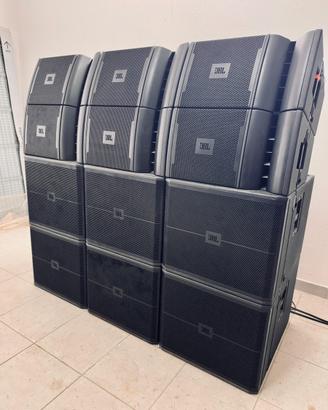 IMPIANTO AUDIO PROFESSIONALE JBL VRX – COMPLETO