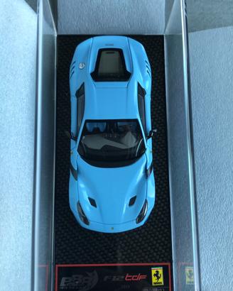 Ferrari F12 TDF BBR 1/43 Azzurro La Plata Gloss