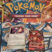 Mazzo 110 carte Pokémon con brillanti Lotto 61